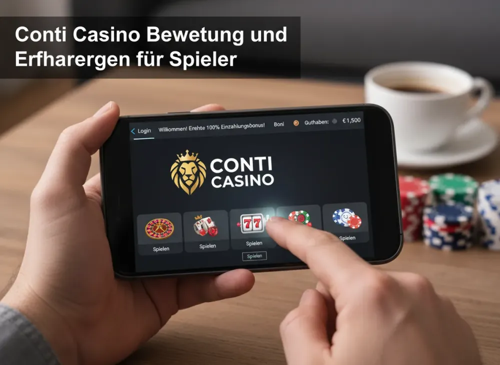 Conti Casino Bewertung und Erfahrungen für Spieler