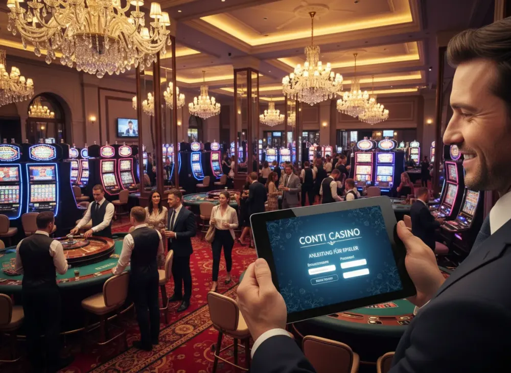 Conti casino login Anleitung für Spieler