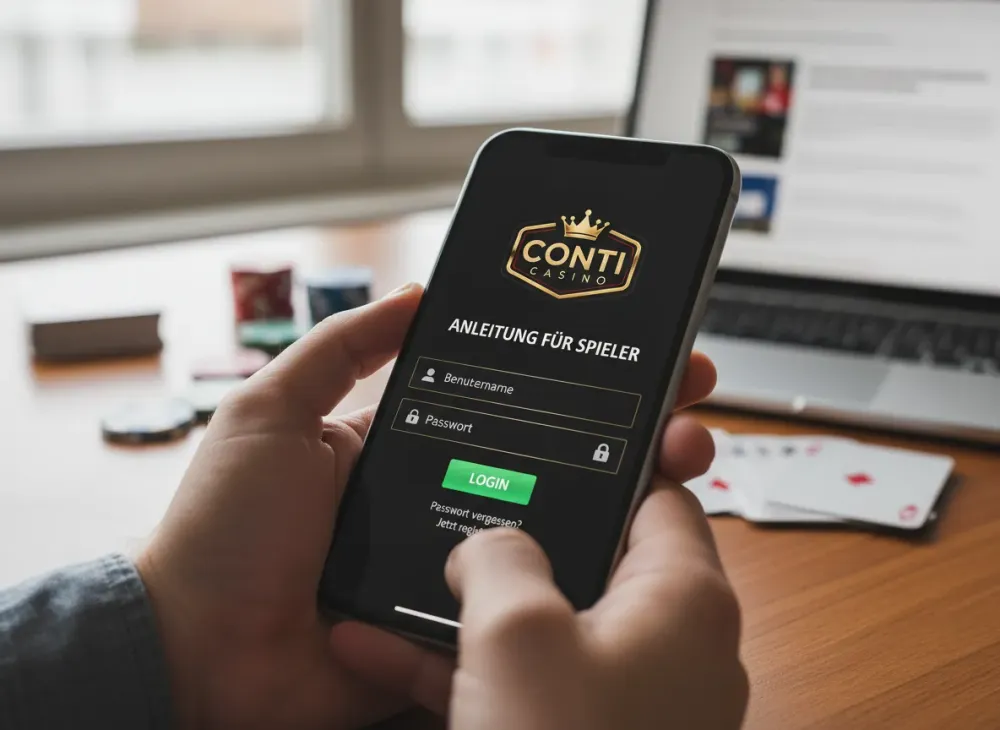 Conti casino login Anleitung für Spieler