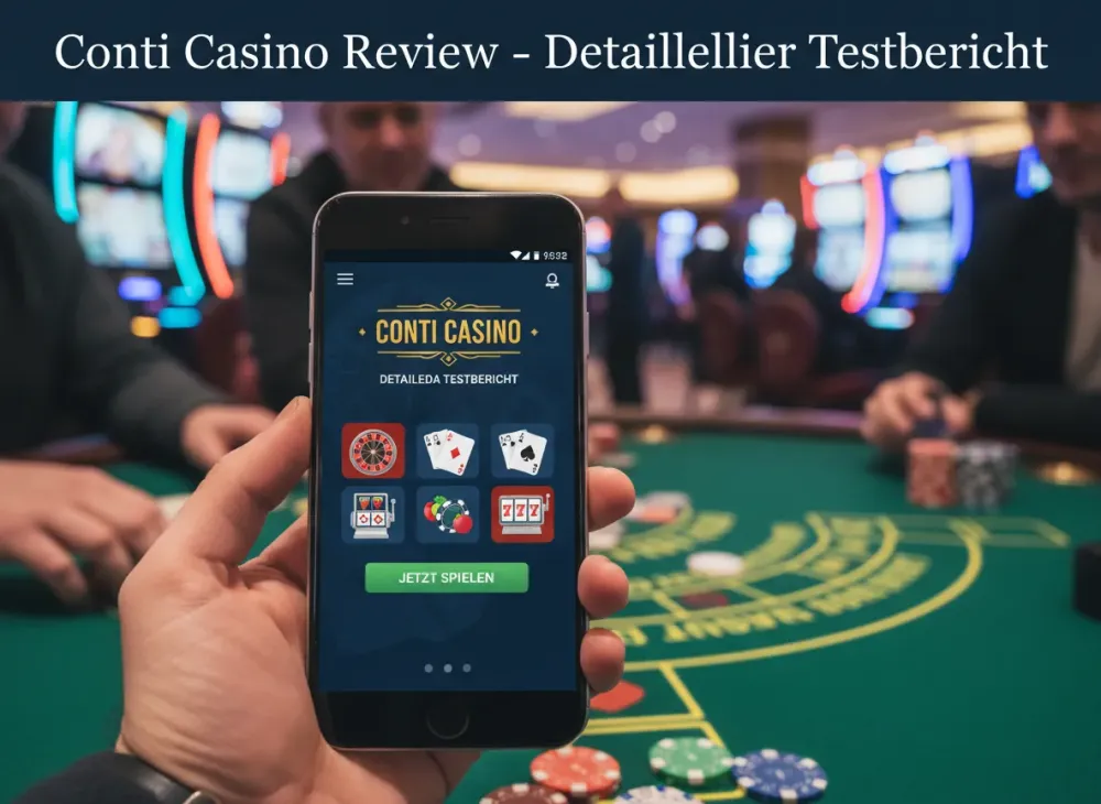 Conti Casino Review - Detaillierter Testbericht